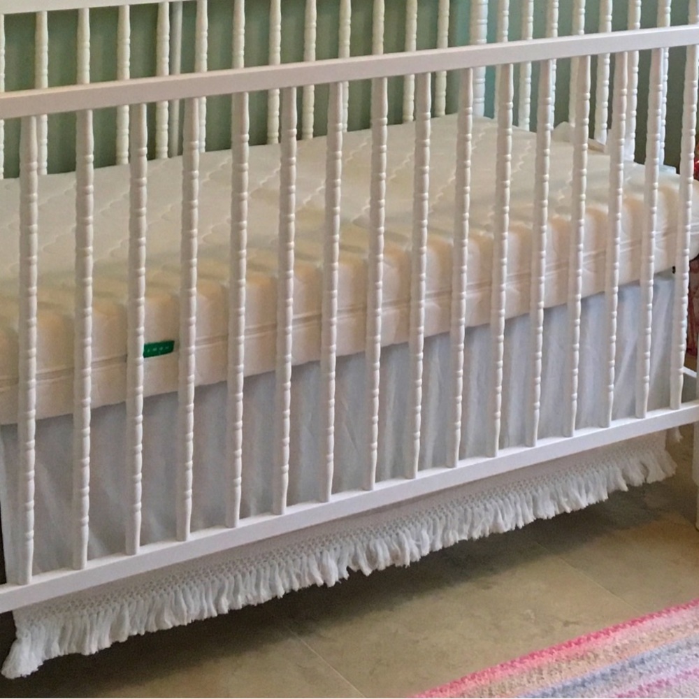 EUC Restoration Hardware Baby & Child Crib Skirt